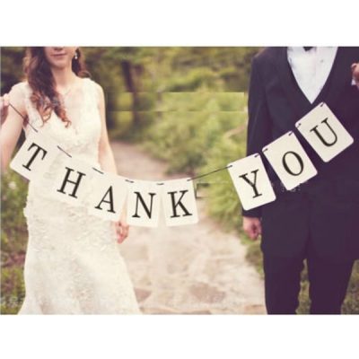 Thank You Sign | Wedding