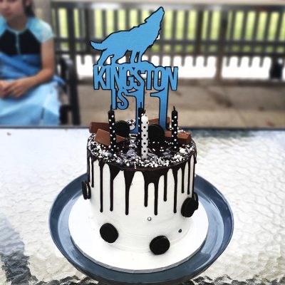 “Name is 11” Personalised Boys Cake Topper