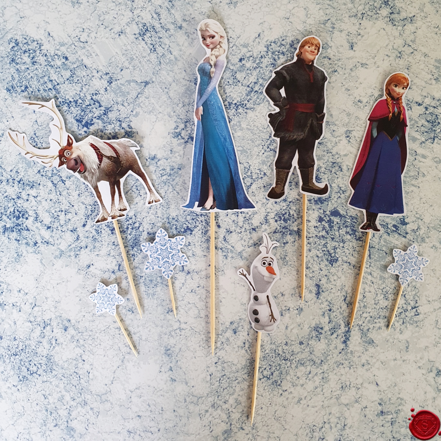 Frozen Cake Toppers | Sweet House Studios